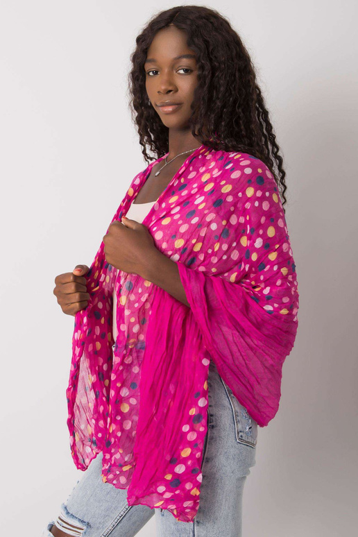 Fuksijas krāsas šalle