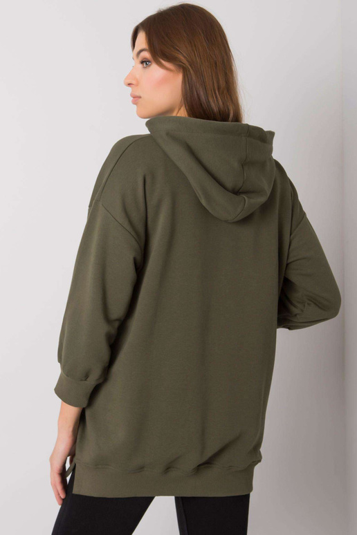 Haki krāsas sporta krekls ar kabatām... Haki krāsas sporta krekls ar kabatām...