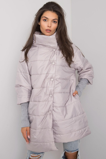 Pelēka Carlota stepēta jaka