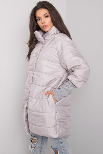 Pelēka Carlota stepēta jaka 2