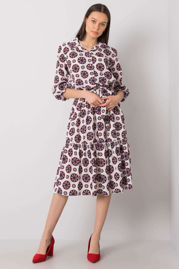 Balta un sarkana kleita ar... 2