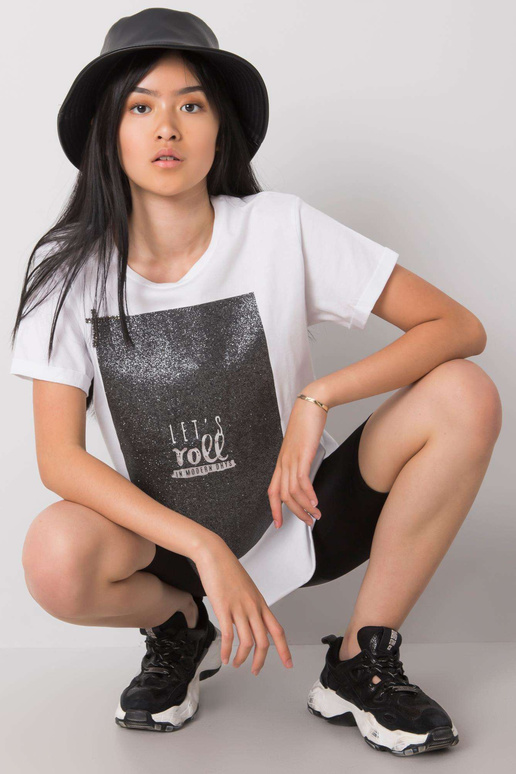 Balts T-krekls Mēness