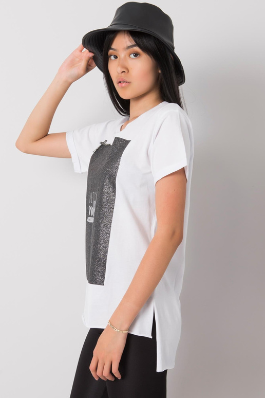 Balts T-krekls Mēness