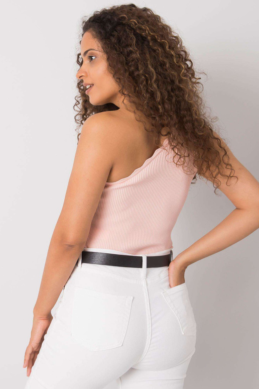 Gaiši rozā Haisley viena pleca tops