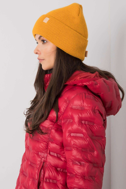 Dark Yellow Beanie Sieviešu beanie