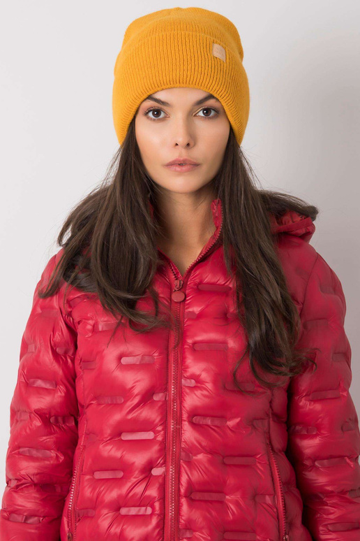 Dark Yellow Beanie Sieviešu beanie