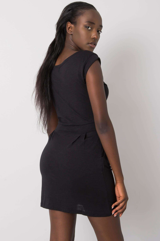 Melna kleita Letitia DON'T KNOW ME Melna kleita Letitia DON'T KNOW ME