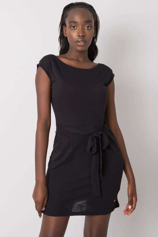 Melna kleita Letitia DON'T KNOW ME Melna kleita Letitia DON'T KNOW ME