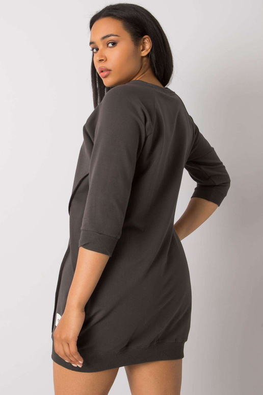 Tumša haki kokvilnas liela izmēra... Tumša haki kokvilnas liela izmēra...