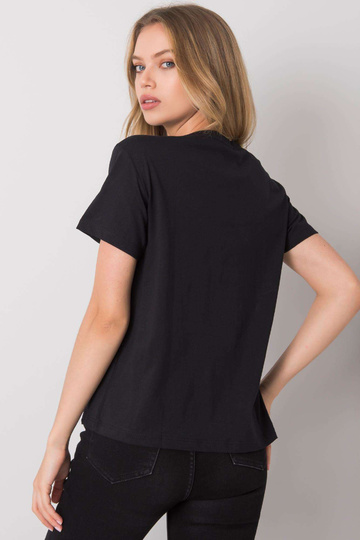 Melns T-krekls ar apdruku... 2