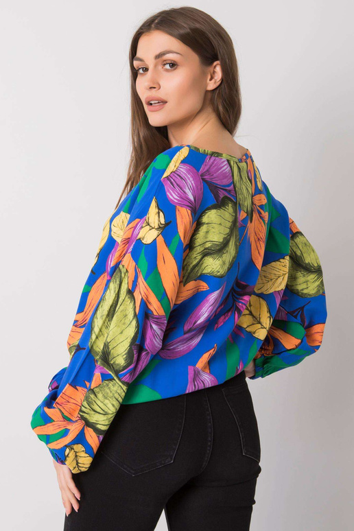 Zila Liela izmēra blūze Ainara