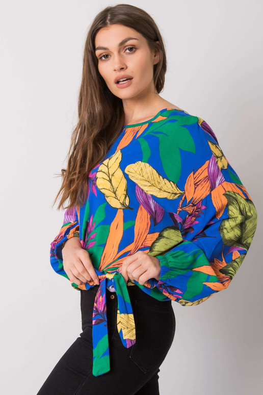 Zila Liela izmēra blūze Ainara