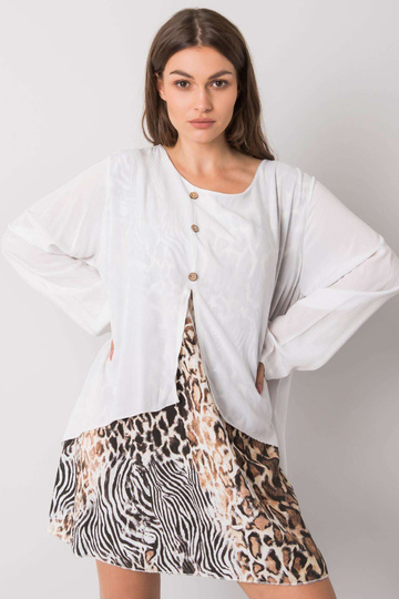 Gracilyn balta brīva kleita 2