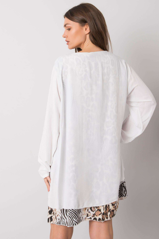 Gracilyn balta brīva kleita