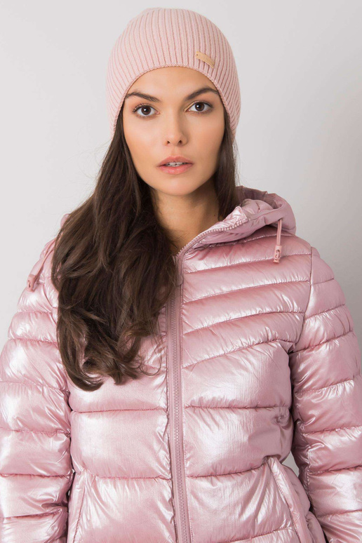 Gaiši rozā sieviešu cepure