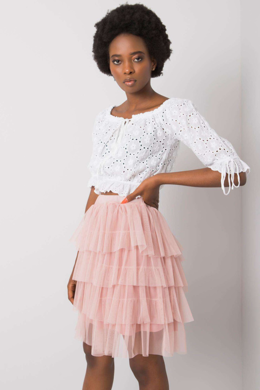 Rozā tilla svārki Suerta OCH BELLA