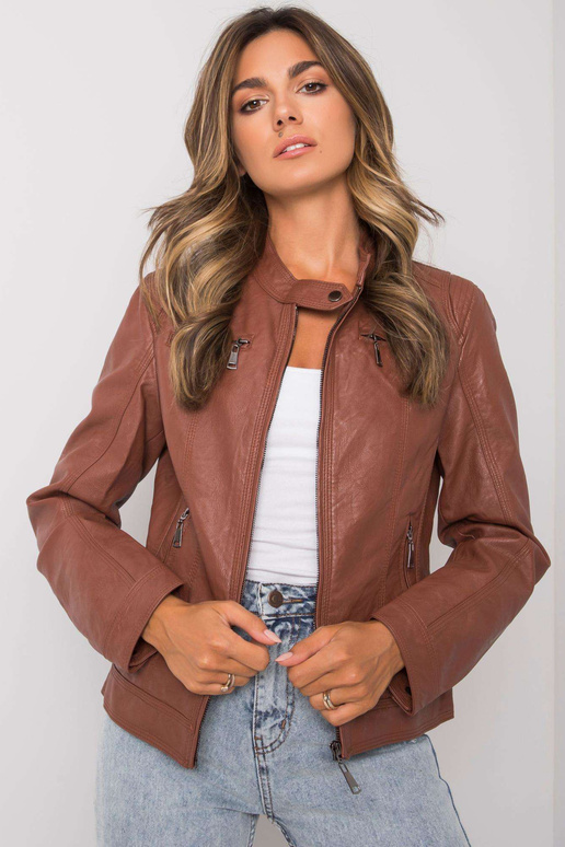 Tumši brūna jaka Dzintars