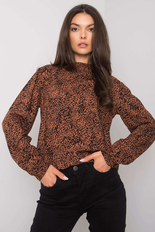 Roy's brūnā viskozes blūze FRESH MADE