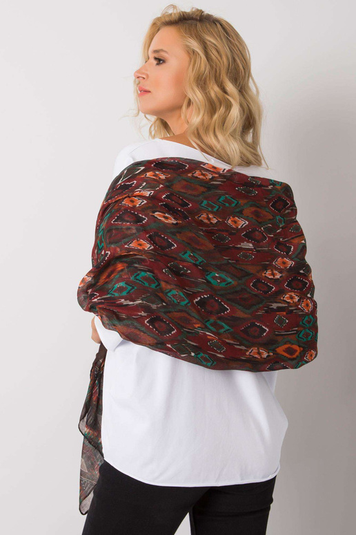 Brūna un zaļa raksta sieviešu strope