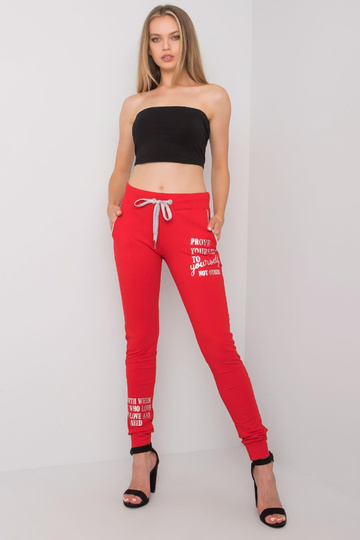 Sarkanas treniņbikses ar...