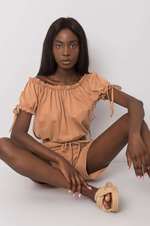 Kamieļu īss kombinezons Sandrine OCH...