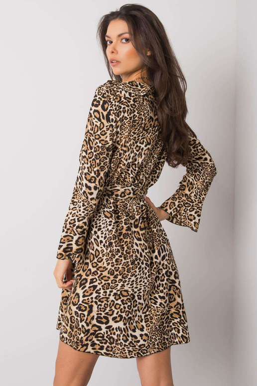 Bēša un melna Bexxley Detty kleita