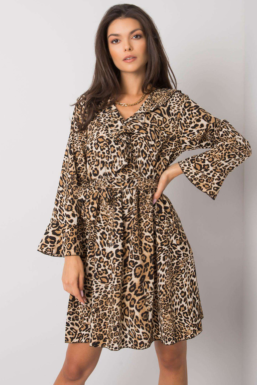 Bēša un melna Bexxley Detty kleita