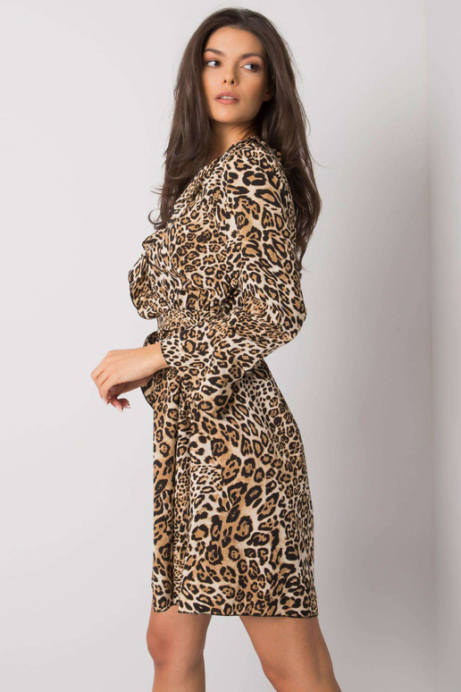 Bēša un melna Bexxley Detty kleita