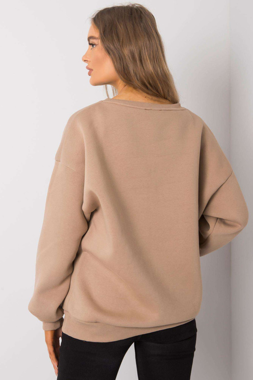 Bēšs kokvilnas sporta krekls Armelle