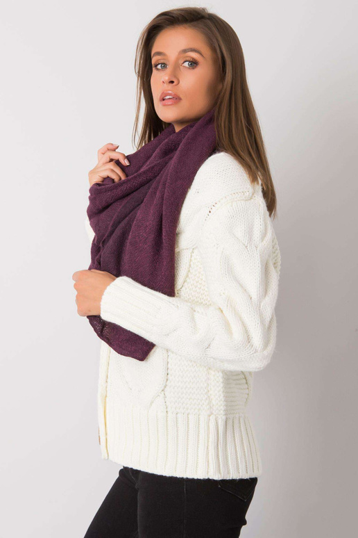 Violeta trikotāžas šalle