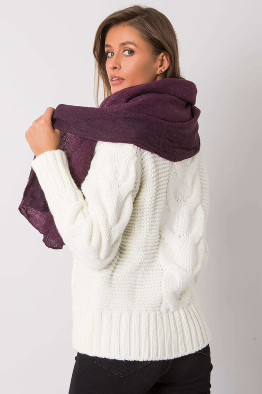 Violeta trikotāžas šalle