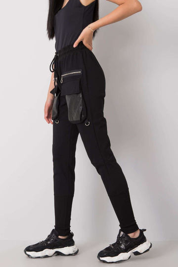 Reičelas melnās sporta bikses 2