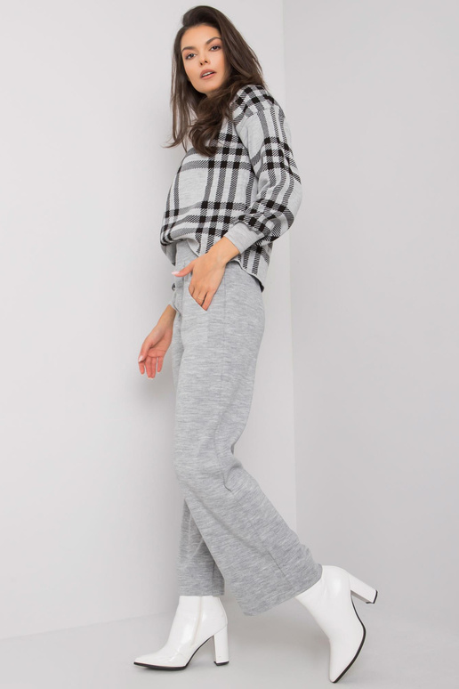 Pelēks trikotāžas komplekts Marthe