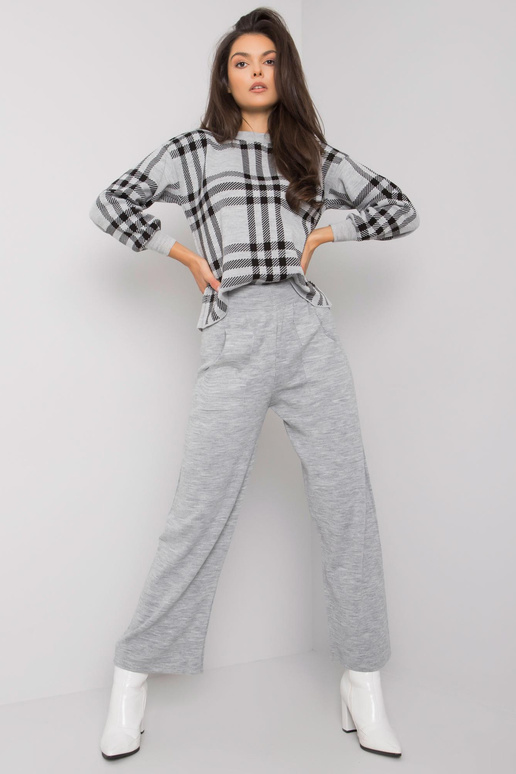 Pelēks trikotāžas komplekts Marthe