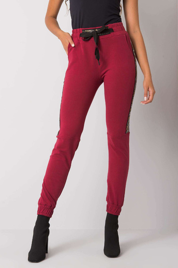 Bordo krāsas treniņbikses...