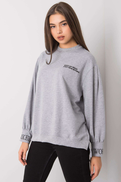 Pelēka melanža kapuci Laylin