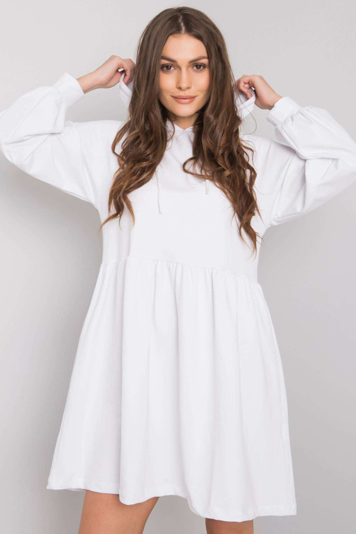 Balta kleita ar kapuci Sidorela RUE...