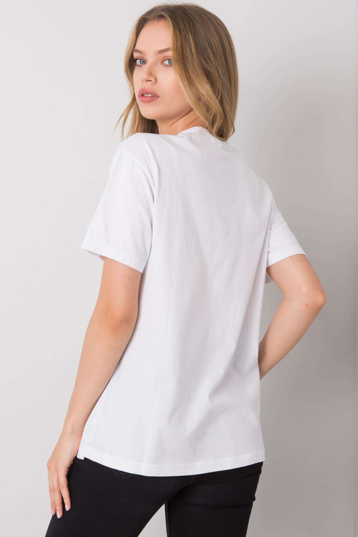 Balts T-krekls ar Tīģera apdruku