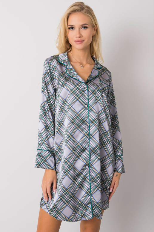 Pelēks naktskrekls ar garām piedurknēm