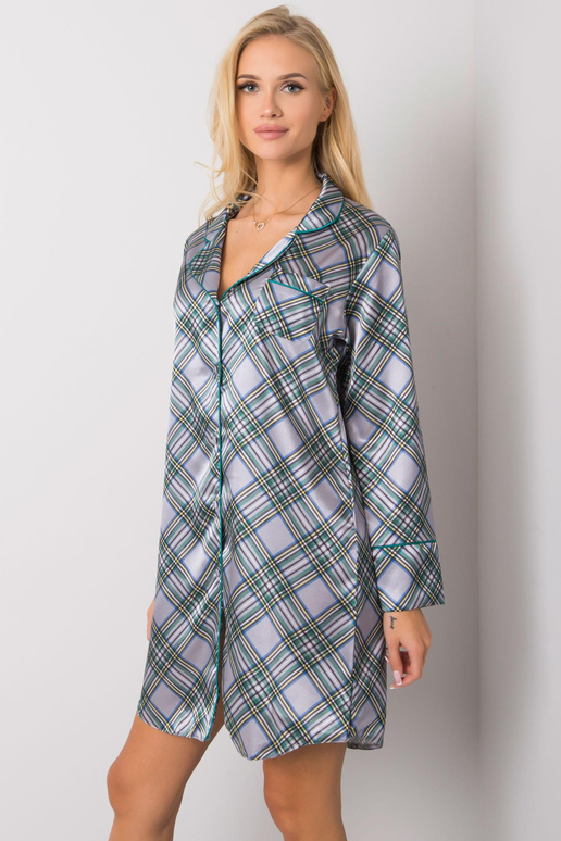 Pelēks naktskrekls ar garām piedurknēm