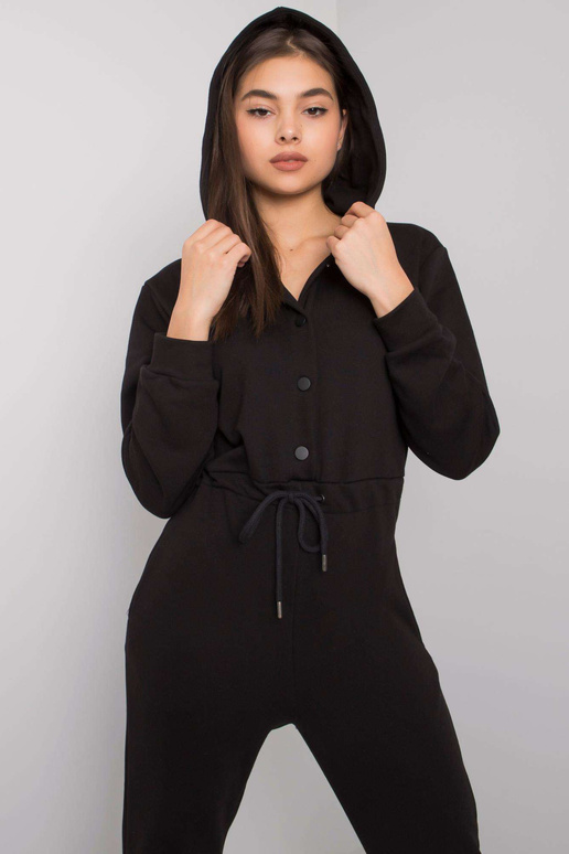 Elwood kombinezons ar melnu kapuci