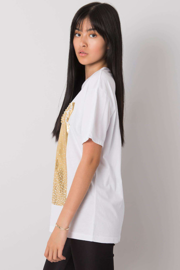 Balts T-krekls ar Gabee...