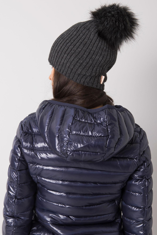 Tumši pelēka polsterēta sieviešu...