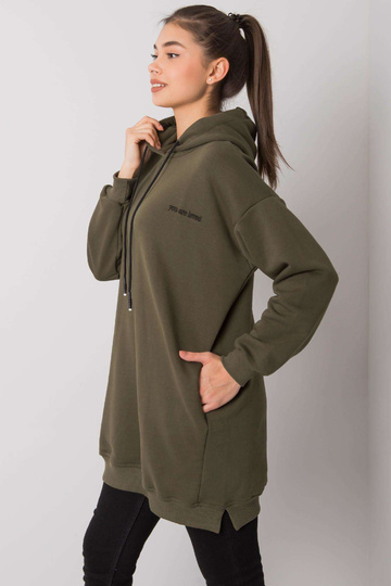 Haki krāsas kapuci ar...