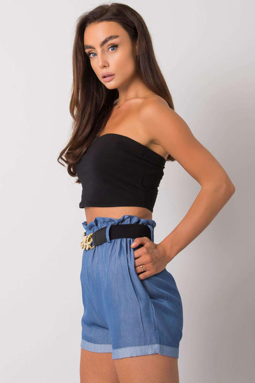 Zili šorti ar svītru Marella Zili šorti ar svītru Marella