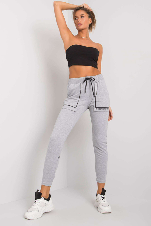 Pelēkas Winsley kokvilnas sporta bikses Pelēkas Winsley kokvilnas sporta bikses