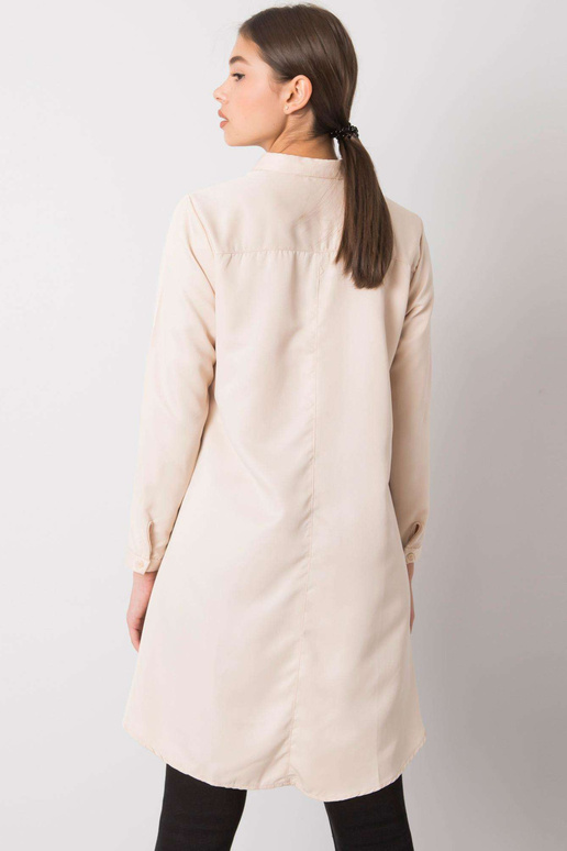 Džilianas smilškrāsas asimetrisks krekls