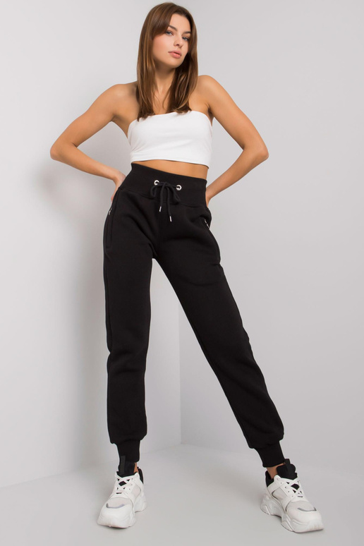 Melnas sieviešu sporta bikses Niki