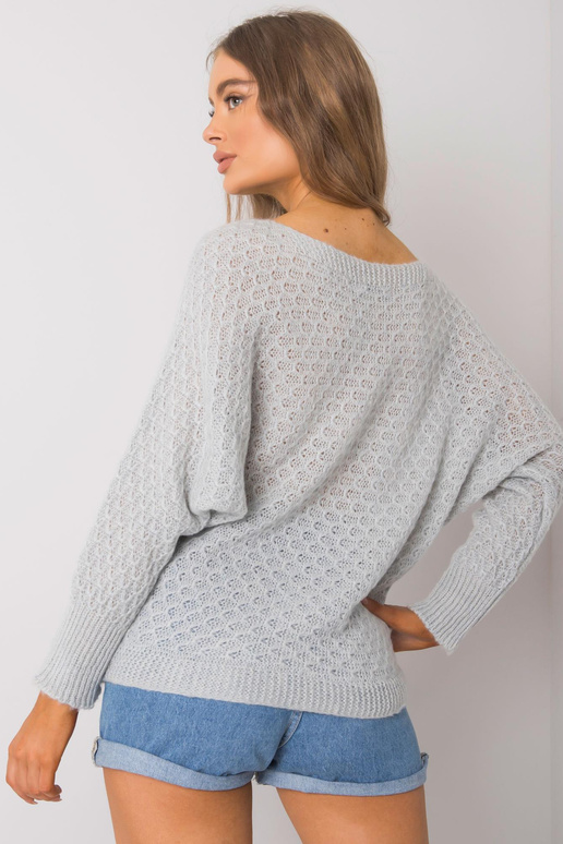 Pelēks liela izmēra džemperis Layana...