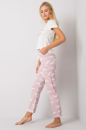 Divdaļīga pidžama ar baltu...